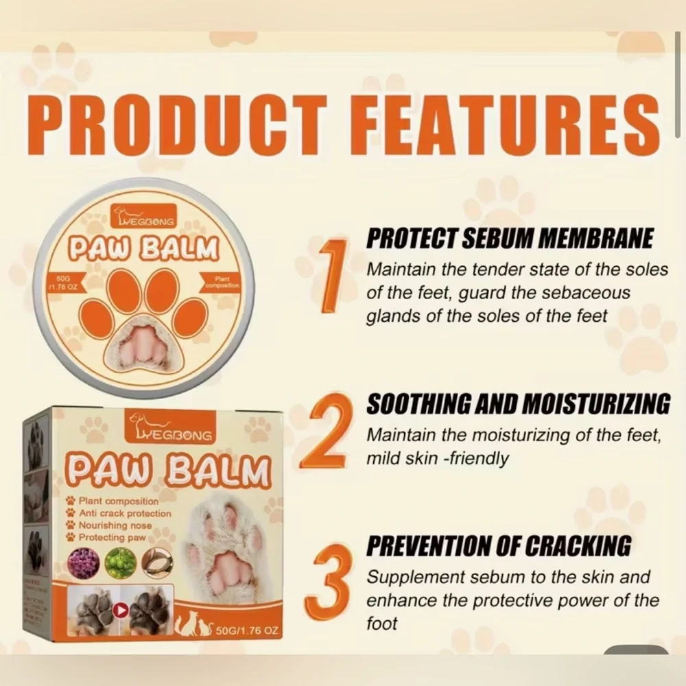 Paw Balm for Pets - Brand New